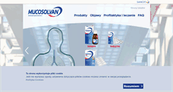 Desktop Screenshot of mucosolvan.pl