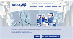 Desktop Screenshot of mucosolvan.pt